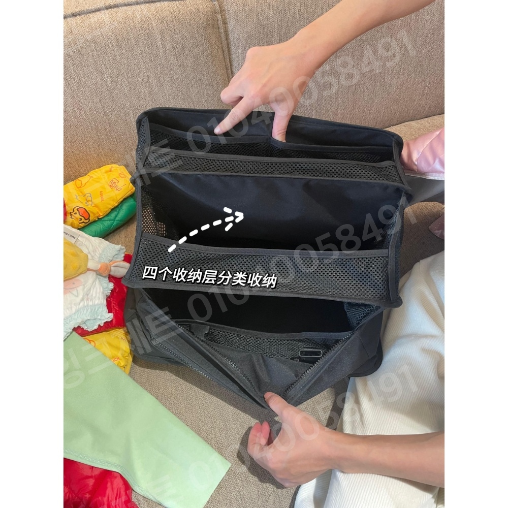 여행파우치 이동식 가방 세면도구 다용도 속옷 케이스 - 상세 이미지 4
