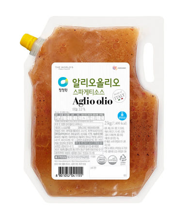 냉장 대상 청정원 알리오올리오 스파게티소스 2kg