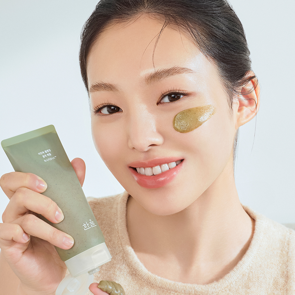 [본사직영] 한율 어린쑥 피지흡착 클렌징팩폼 120ml /비건 저자극 약알칼리 - 상세 이미지 3