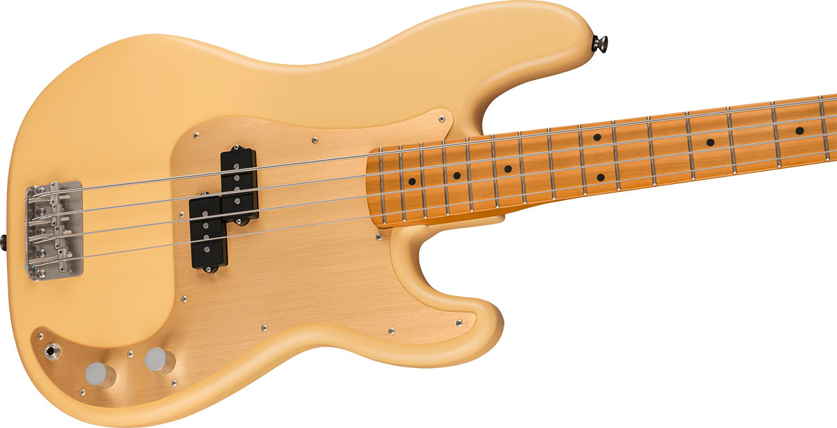 스콰이어 Squier 40주년 프레시전 일렉 베이스 빈티지 에디션 새틴 빈티즈 블론드 - 상세 이미지 4