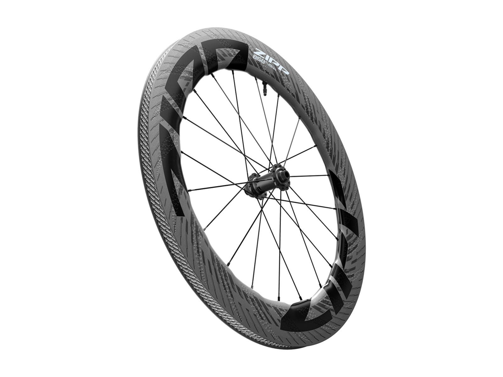 ZIPP 858 NSW 카본 튜블리스 디스크 자전거 휠셋 - 상세 이미지 3