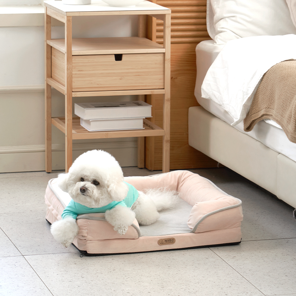 개과천선 시티 강아지 방석 고급 애견 사계절 극세사 소파 침대 고양이 논슬립