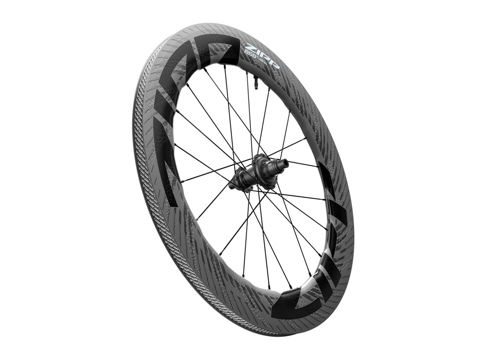 ZIPP 858 NSW 카본 튜블리스 디스크 자전거 휠셋 - 상세 이미지 5