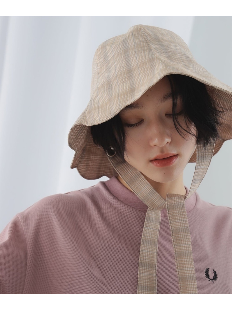 빔즈 Casselini × Ray BEAMS 빔스 별주 플라워 하트 여름 벙거지 모자 이미지 6