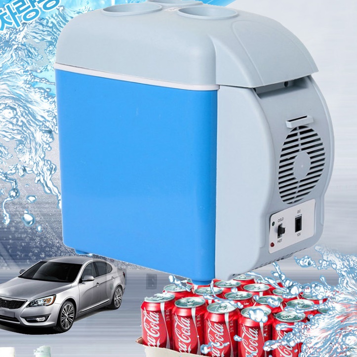 차량용 소형 냉장고 차량용 전기 아이스박스 차량 냉온장고 7.5L