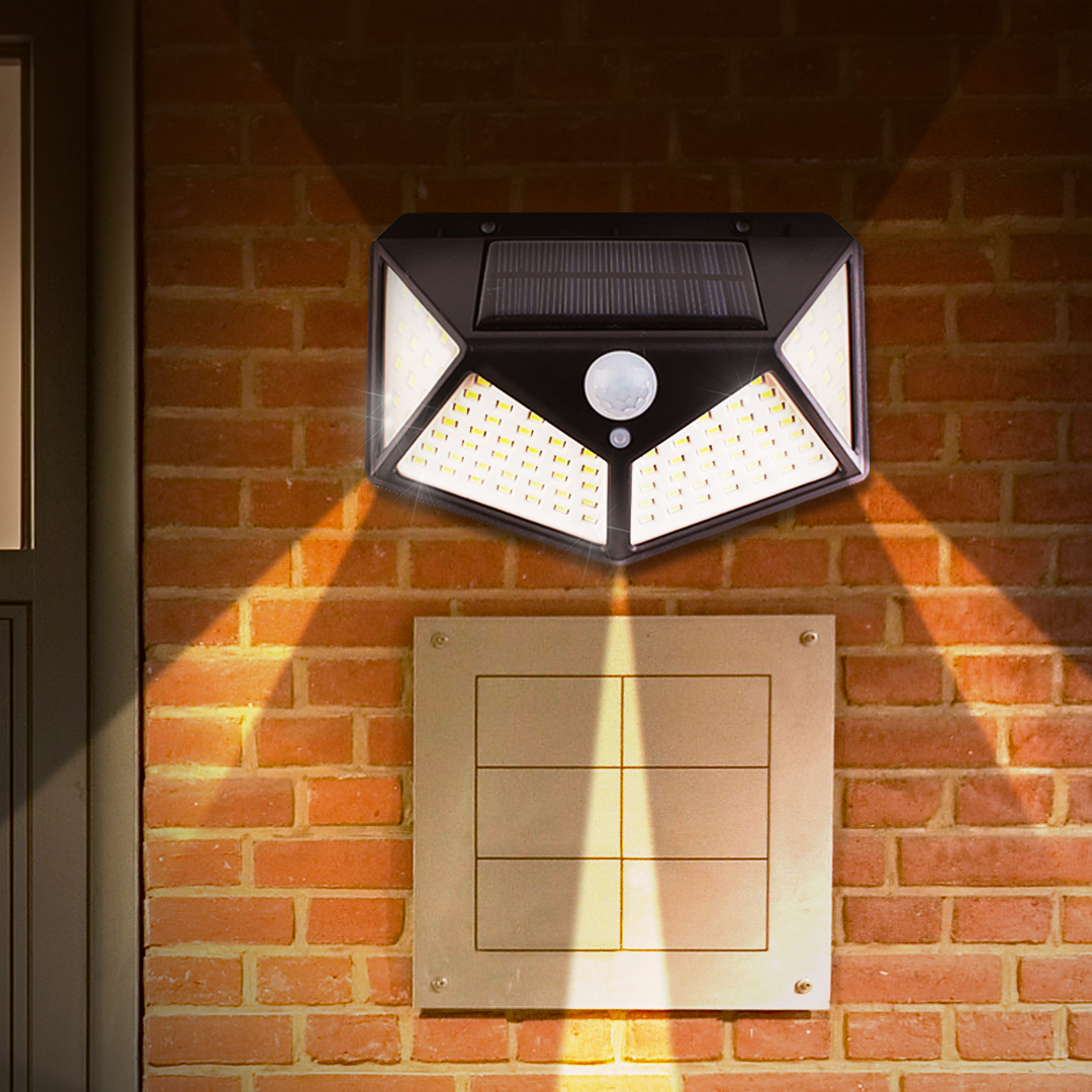 태양광 센서등 태양열 정원등 조명 LED 벽등 가로등 계단 전등 전구 120구 분리형