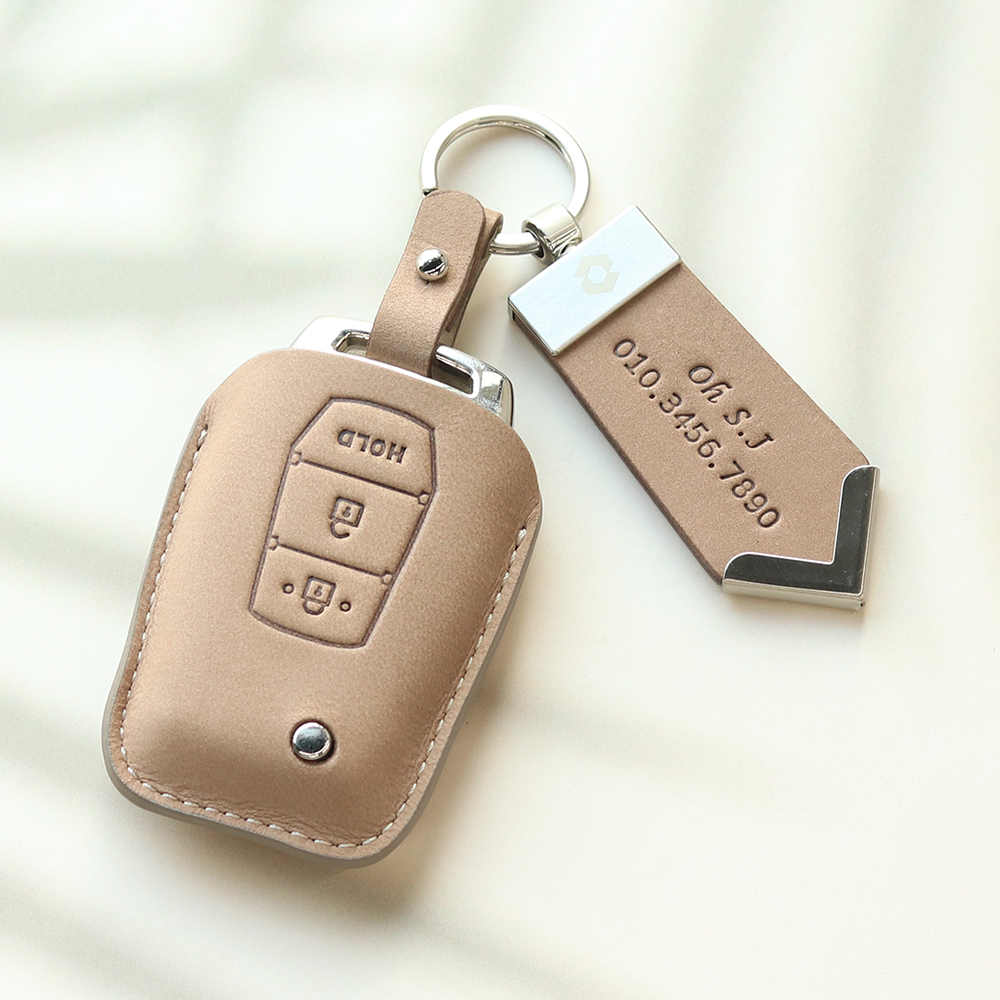 누키노블 티볼리에어 키케이스 자동차 스마트 차 가죽 키홀더