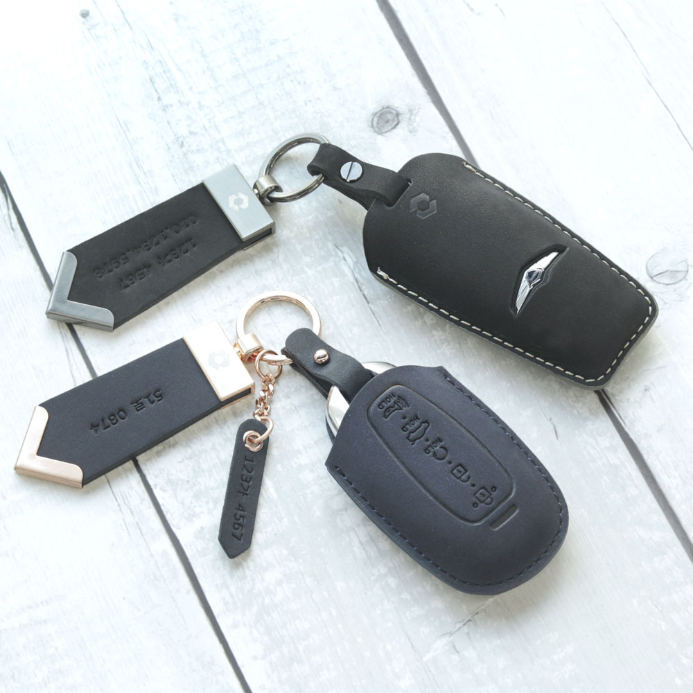 누키노블 티볼리에어 키케이스 자동차 스마트 차 가죽 키홀더