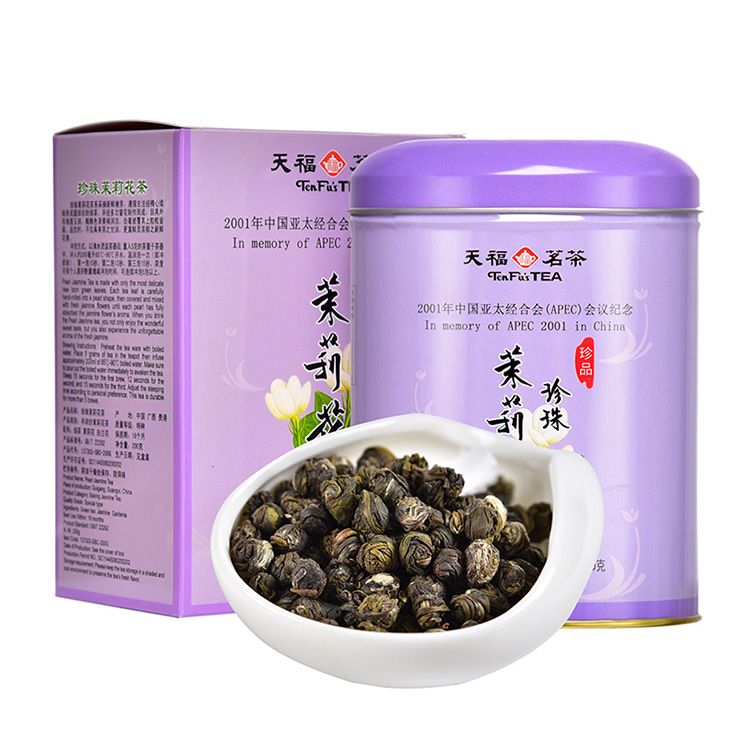 (해외직구g097)천복 모리화차 진주자스민차 200g - 상품 이미지