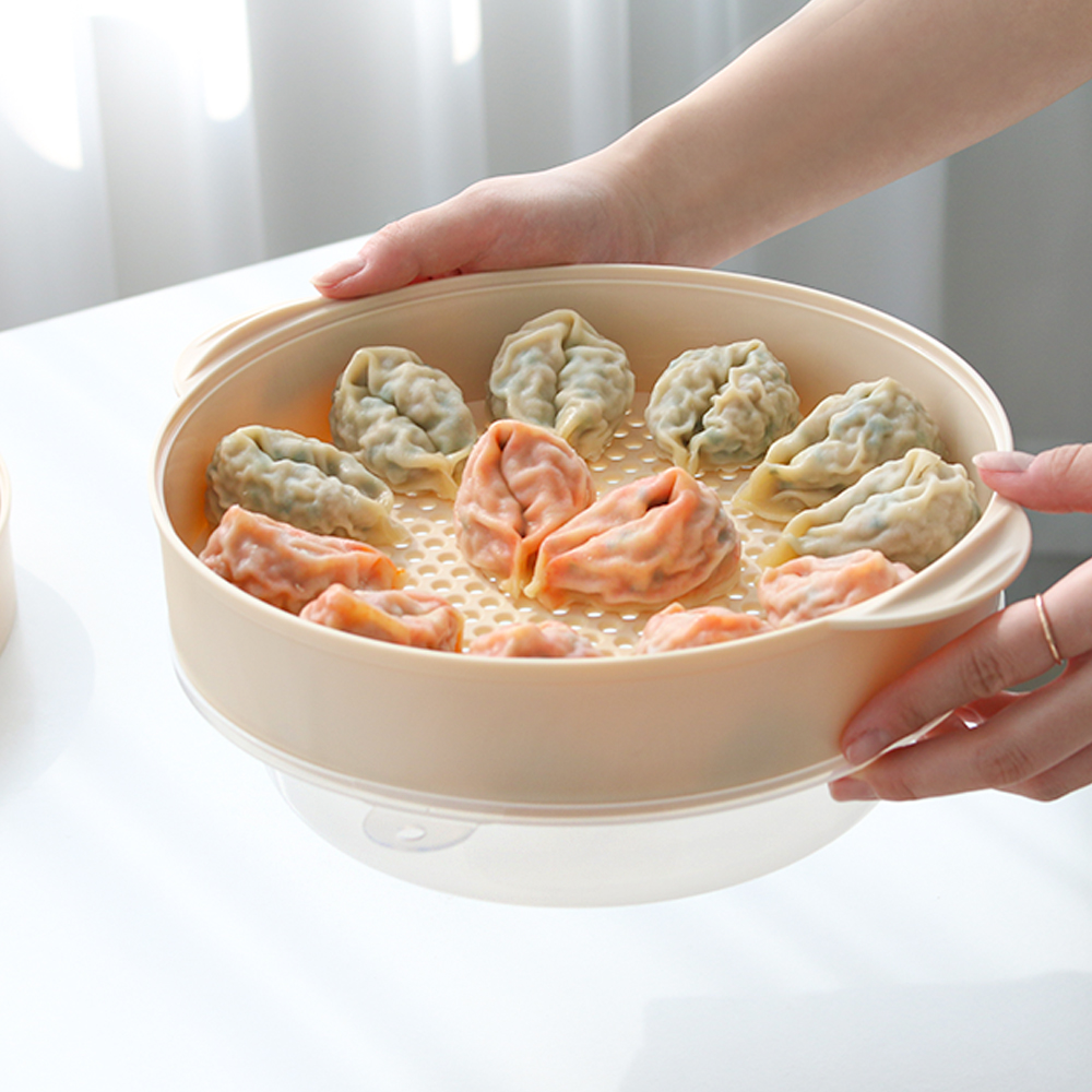 칸칸 쉽고 편한 전자레인지 만능 찜기 라면기 세트 계란찜 감자찜 강아지 화식 만들기 이미지 8
