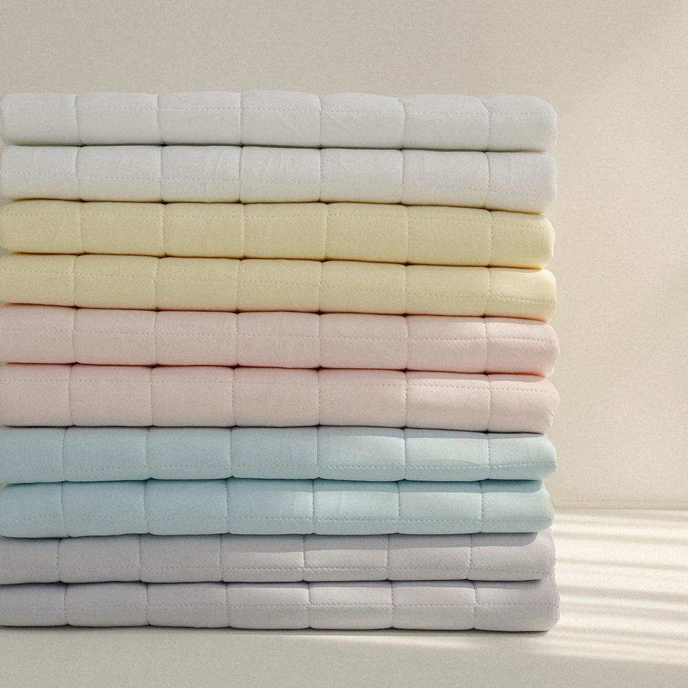 누비지오 아이스몽글 냉감 고정밴드 여름침대패드 SS