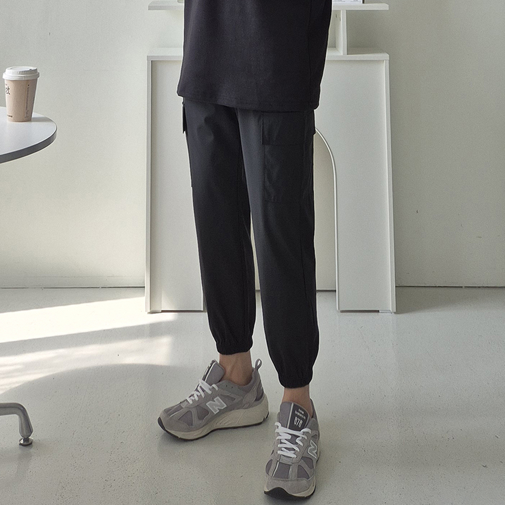 남자 바지 여름 아이스 카고 조거 팬츠 남자냉장고바지 - 상세 이미지 3