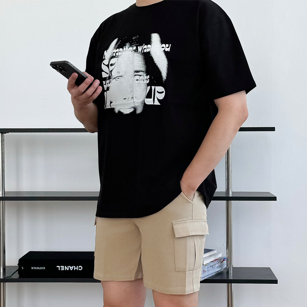 쿨티셔츠 남자박스티 오버핏반팔 이미지 6