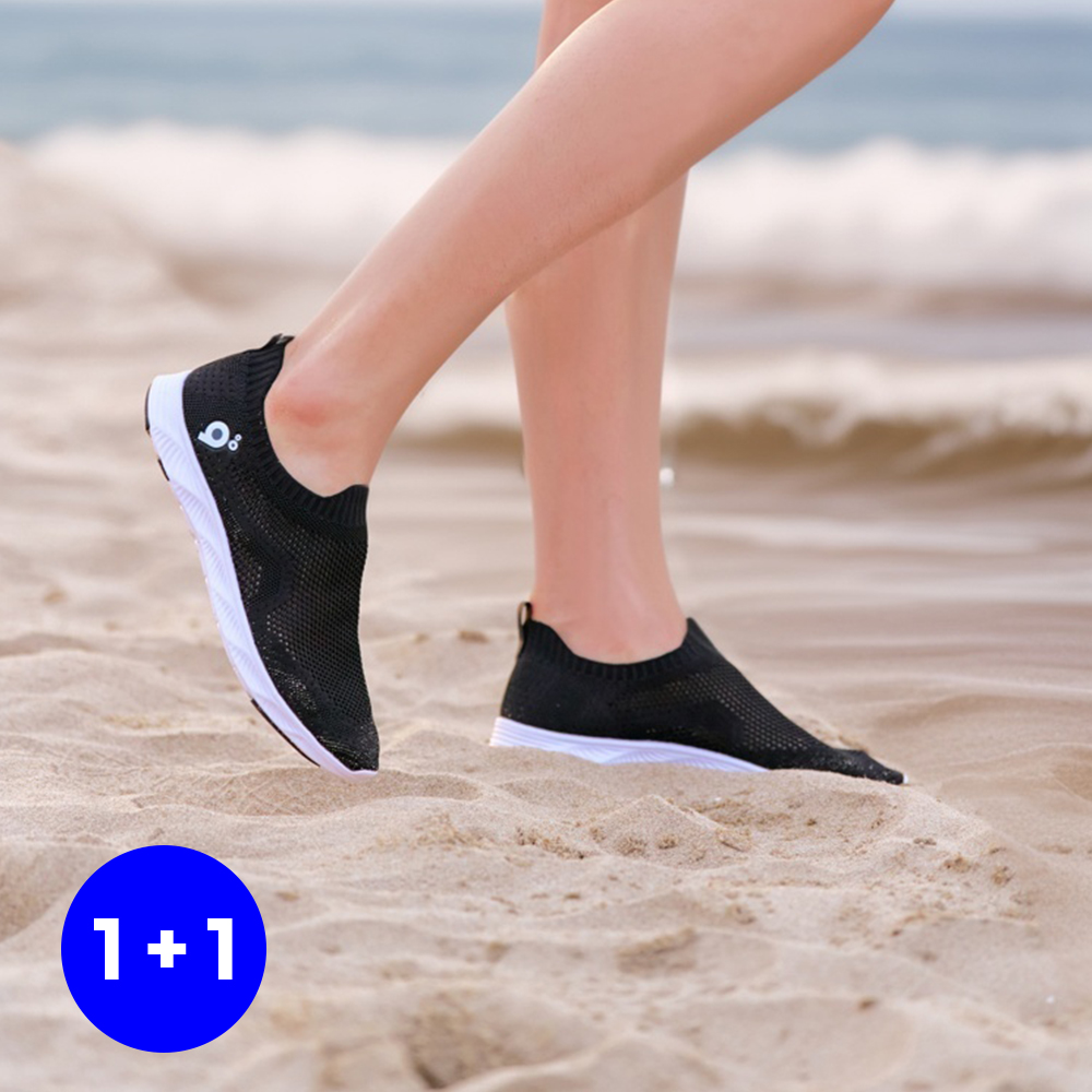 위크나인 아쿠아슈즈 시원한 여름 남자 여자 성인 운동화 신발 니트그램 1+1