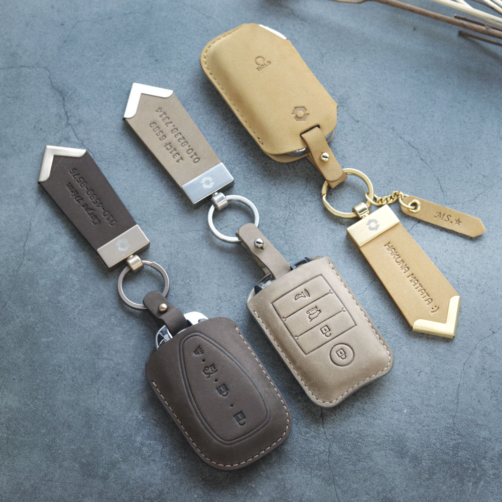 누키노블 티볼리에어 키케이스 자동차 스마트 차 가죽 키홀더