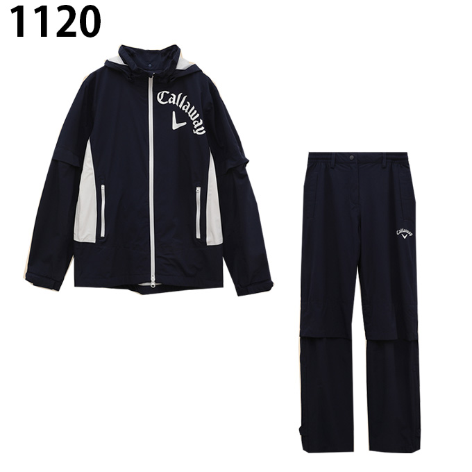 캘러웨이 CALLAWAY 여성 골프 레인웨어 비옷 상하 세트 셋업 C23989200 - 상세 이미지 3