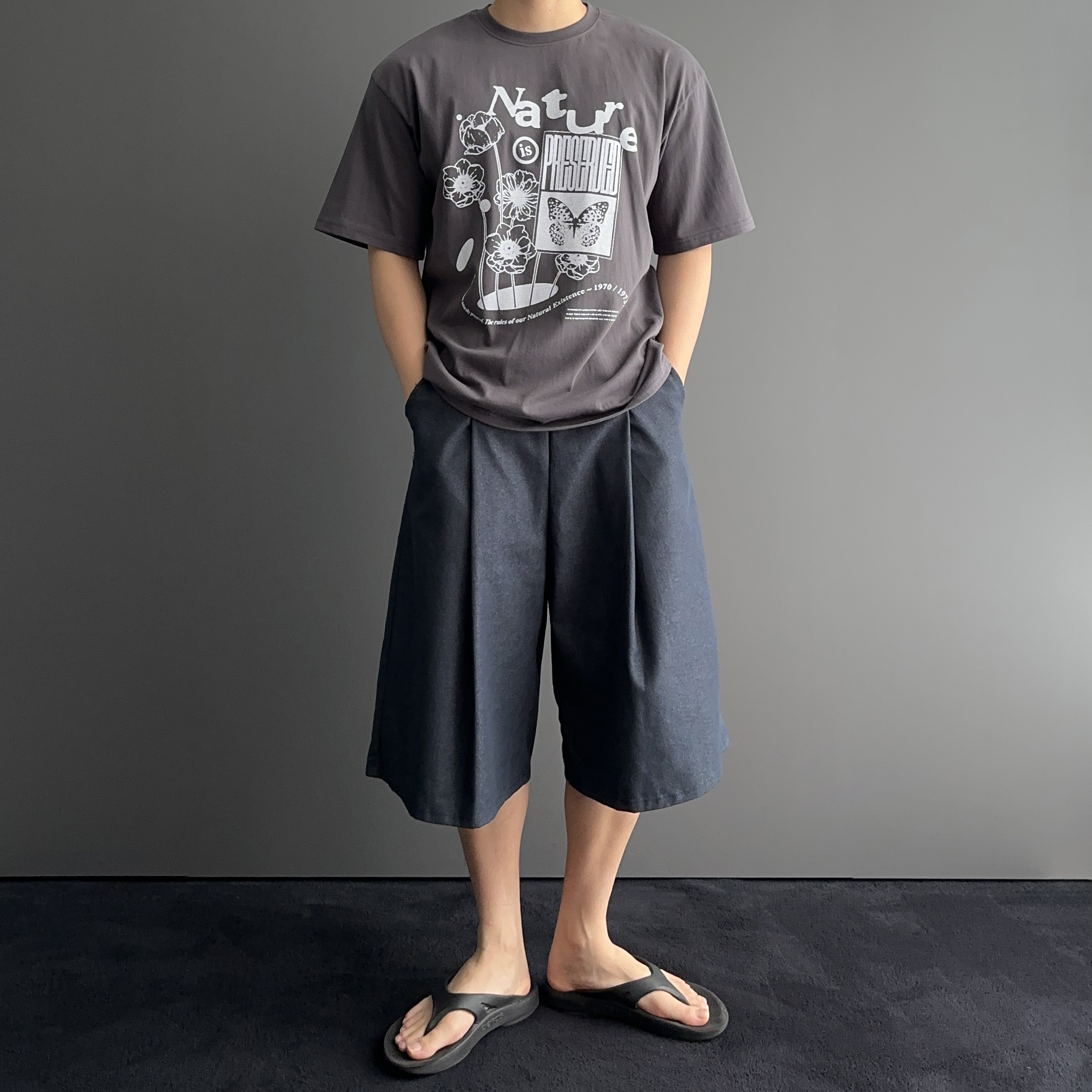 1+1 7부반바지 짐웨어버뮤다 - 상세 이미지 3