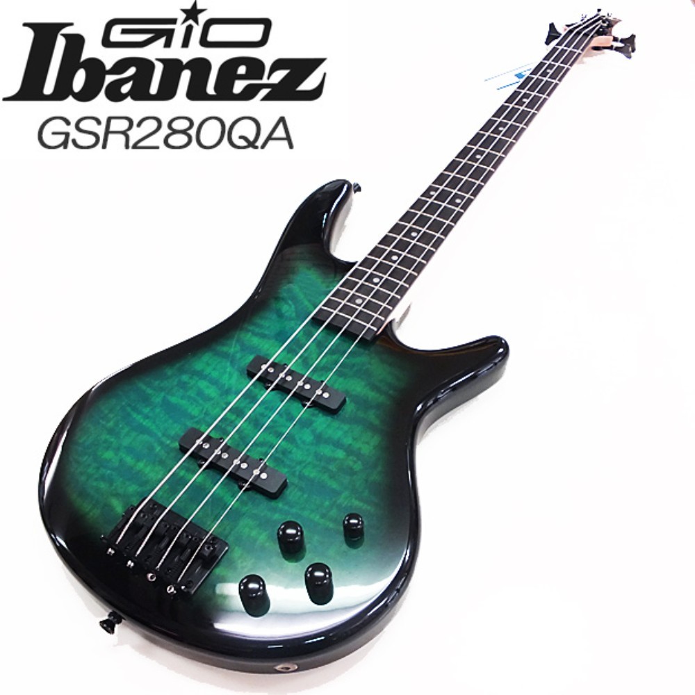지오 이바네즈 GSR280QA-TMS 4현 일렉 베이스 Gio Ibanez - 상품 이미지