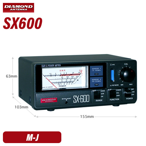 다이아몬드 전력계 측정기 Power Meter 통과형 SWR 파워미터 SX-600 - 상품 이미지