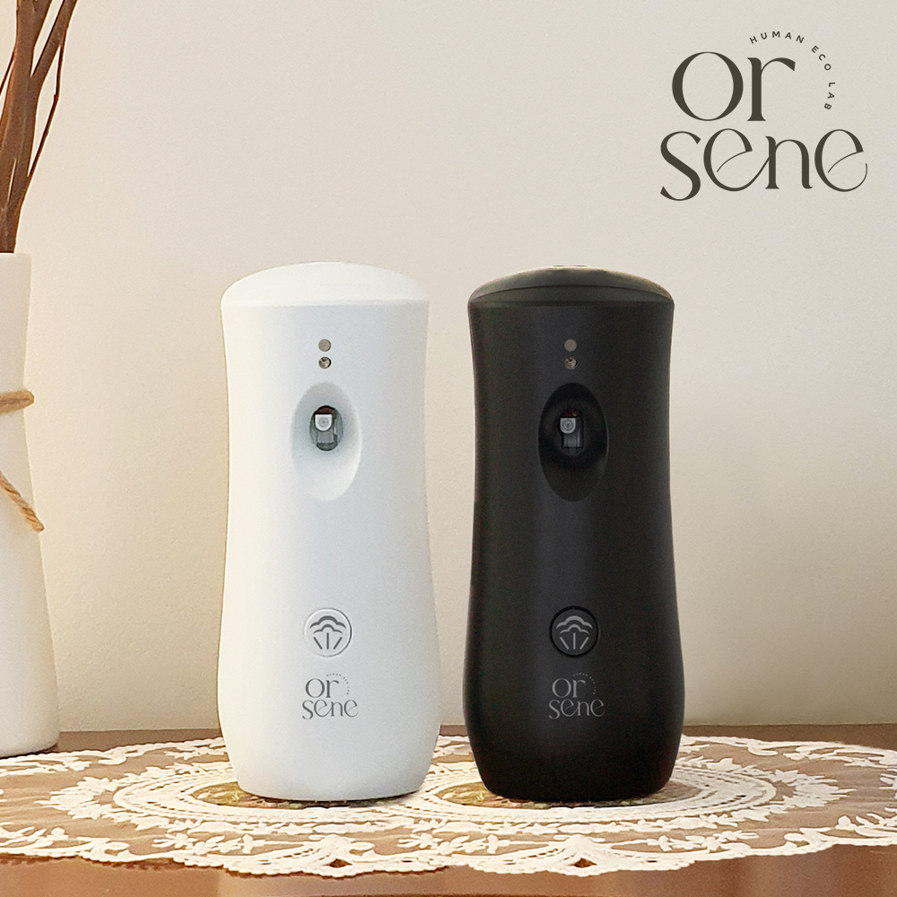 화장실 방향제 자동분사기 실내 거실 사무실 업소용 향수 향캔 디스펜서 심플 기본형 (기기 단품)