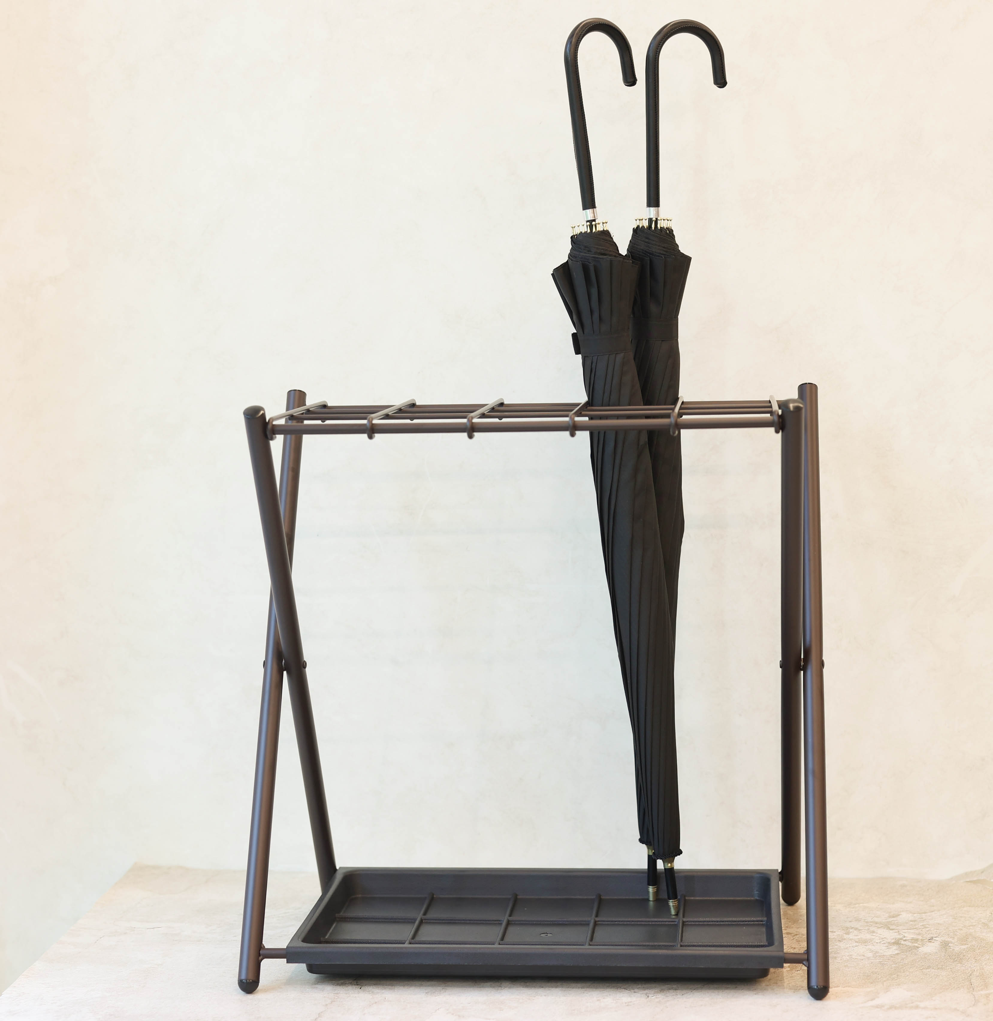 모던 스틸 접이식 15구 카페 인테리어 우산꽂이