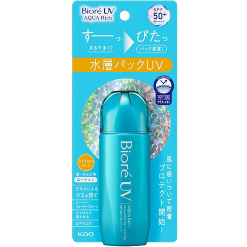 비오레 UV 아쿠아리치 아쿠아 프로텍트 로션 선크림 70ml - 상품 이미지