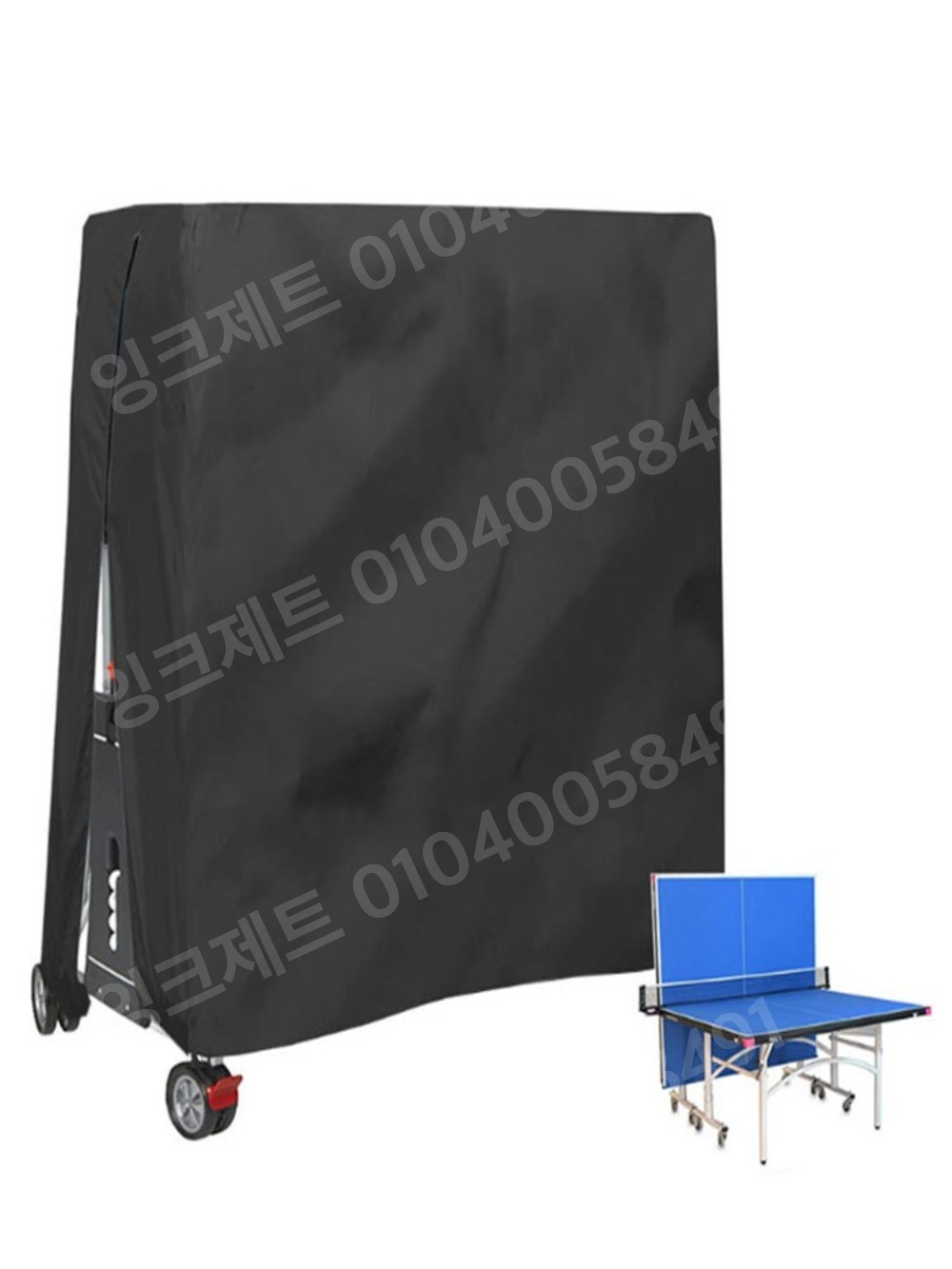 탁구대커버 방수 먼지 방지 접이식 케이스 야외 관리용품 - 상세 이미지 2