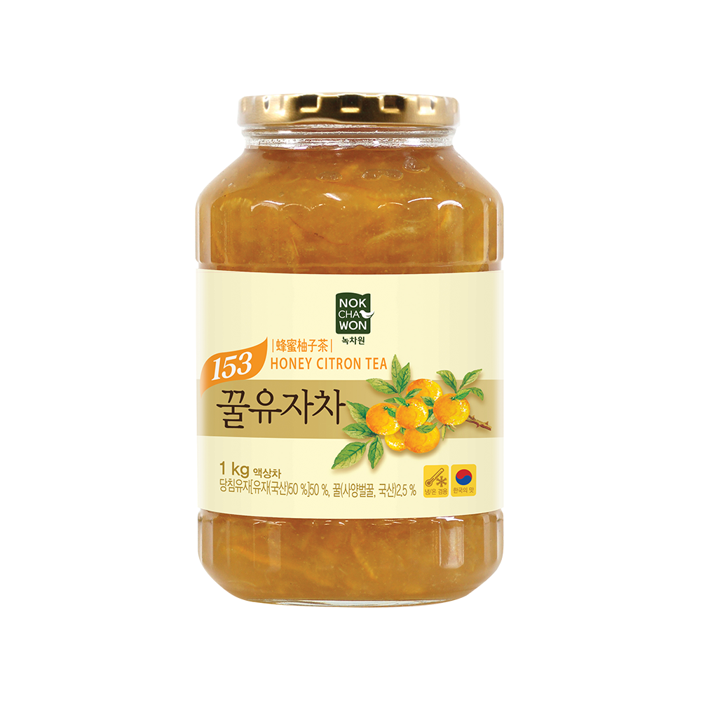 [녹차원] 국내산 꿀유자차 1KG
