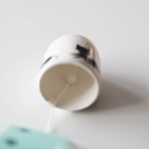 일본 검정고양이 고양이 후우링 도자기 후우링 풍경종 도어벨 후링