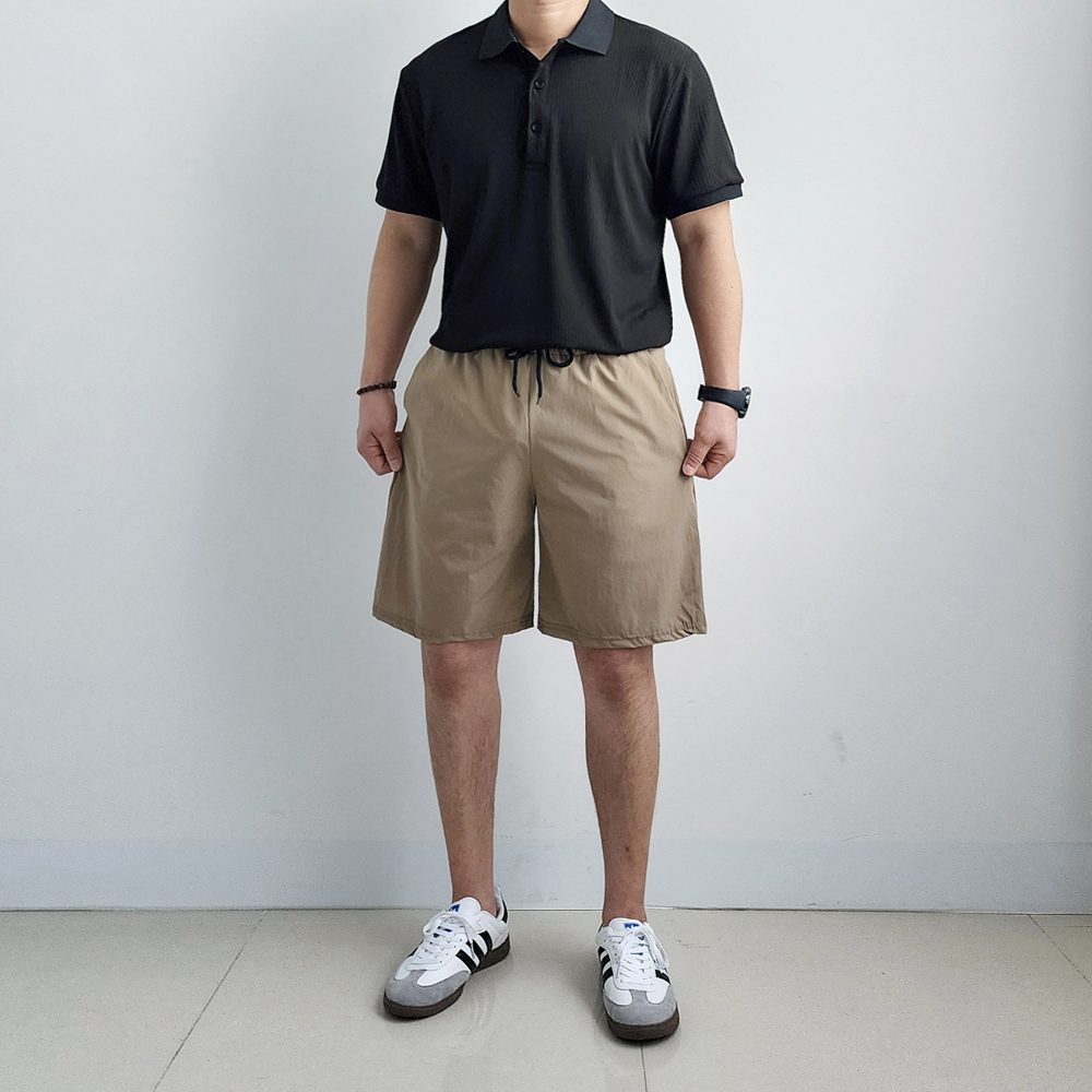 나일론반바지 냉감반바지 남자5부 이미지 6