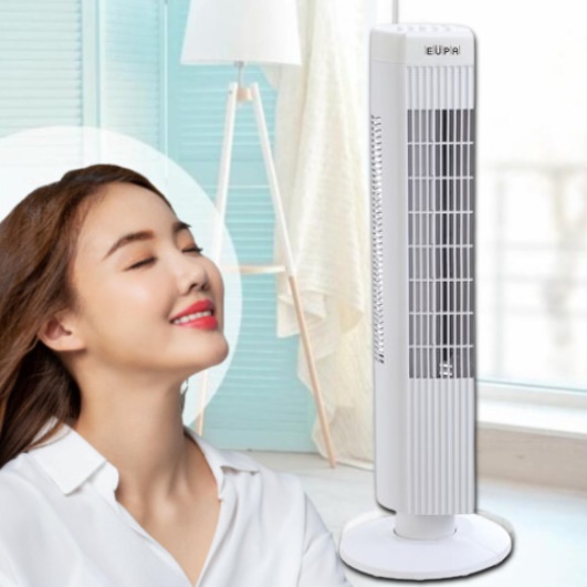 타워팬선풍기 폭 좁은 세로형선풍기 세로 타워형 선풍기 - 상품 이미지