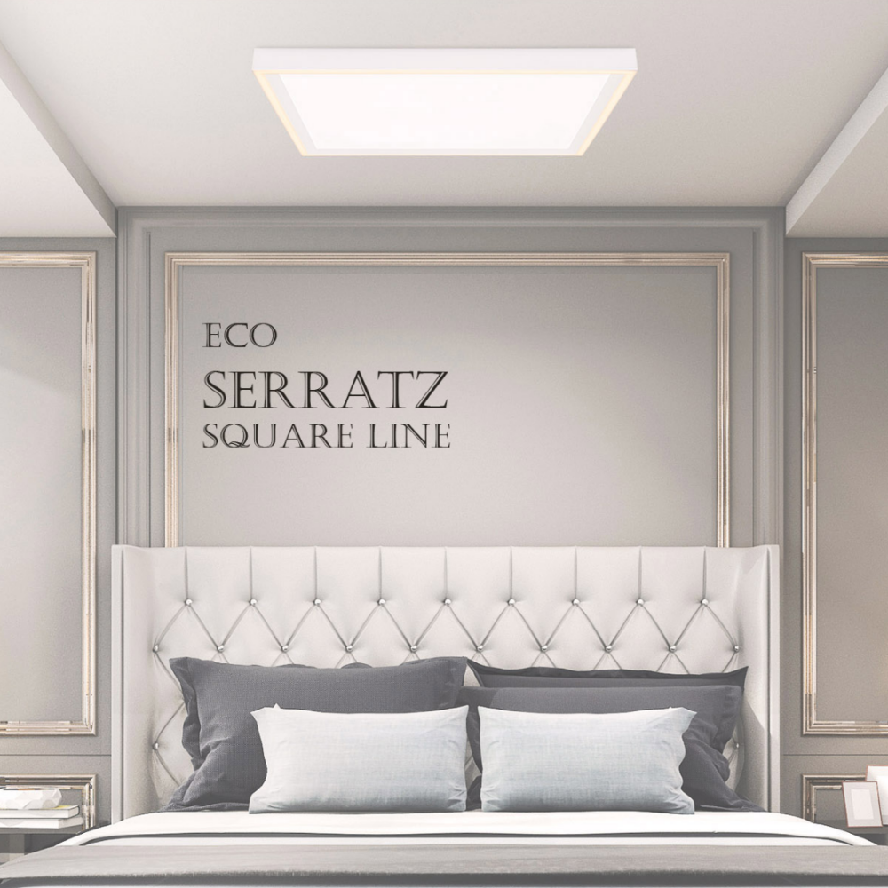 KS인증/무료+당일발송 리모컨방등 LED 사각 안 방등 전등 50W, 520X520 - 상세 이미지 2