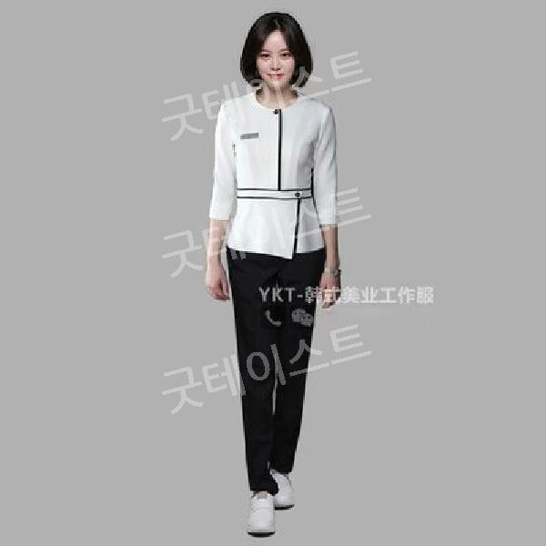 7부병원유니폼 병원 데스크 유니폼 원무과 비서 실장 코디네이터 호텔 프론트 성형외과 피부과 - 상세 이미지 4