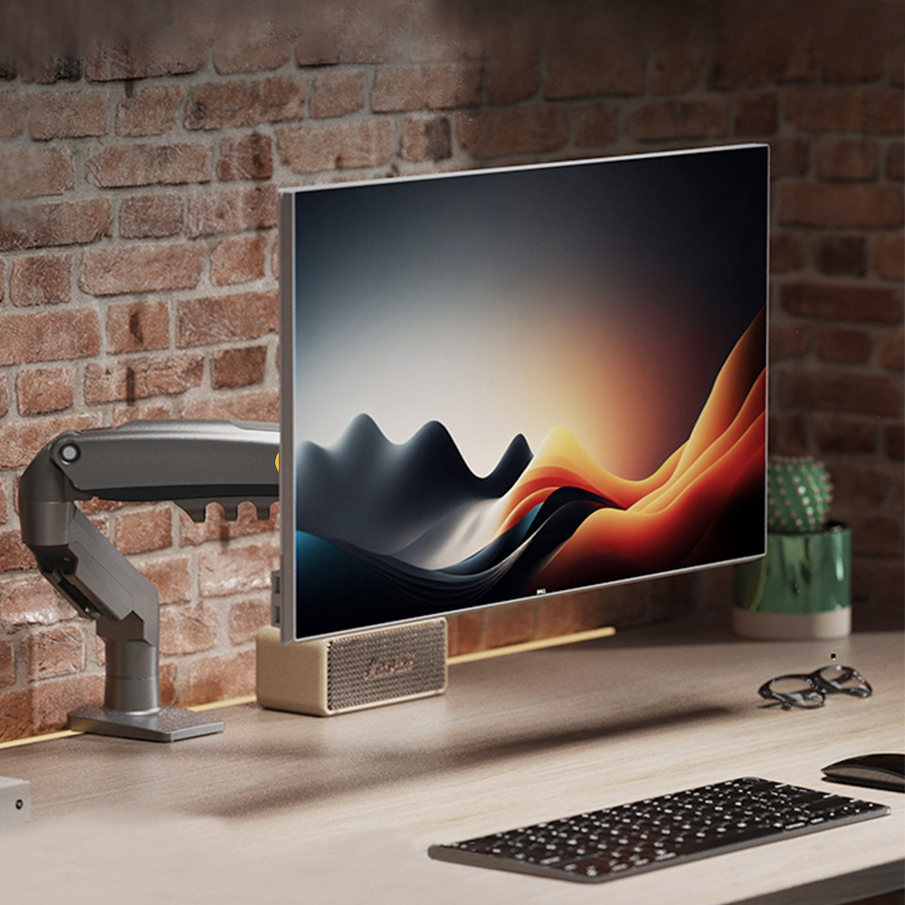 노스바유 NB F80 싱글 모니터암 거치대