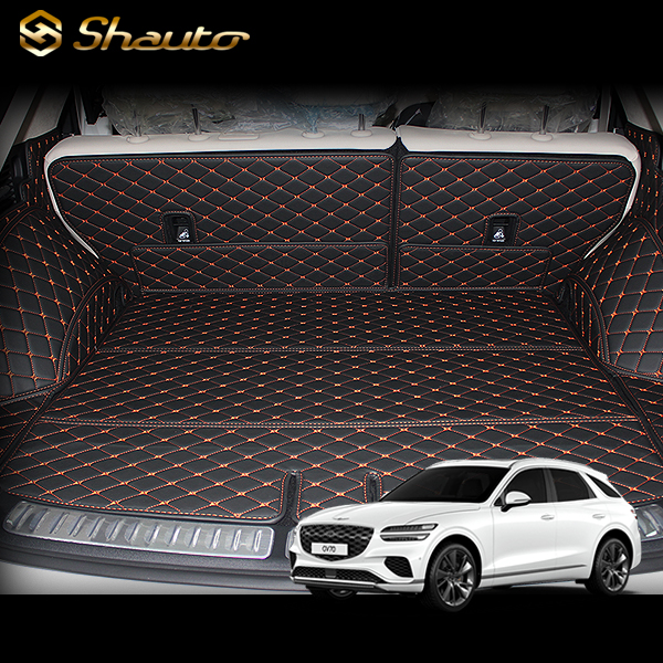 샤오토 2025 GV70(신형) 페이스리프트 트렁크매트 풀커버 세트 차박 매트 제품 이미지