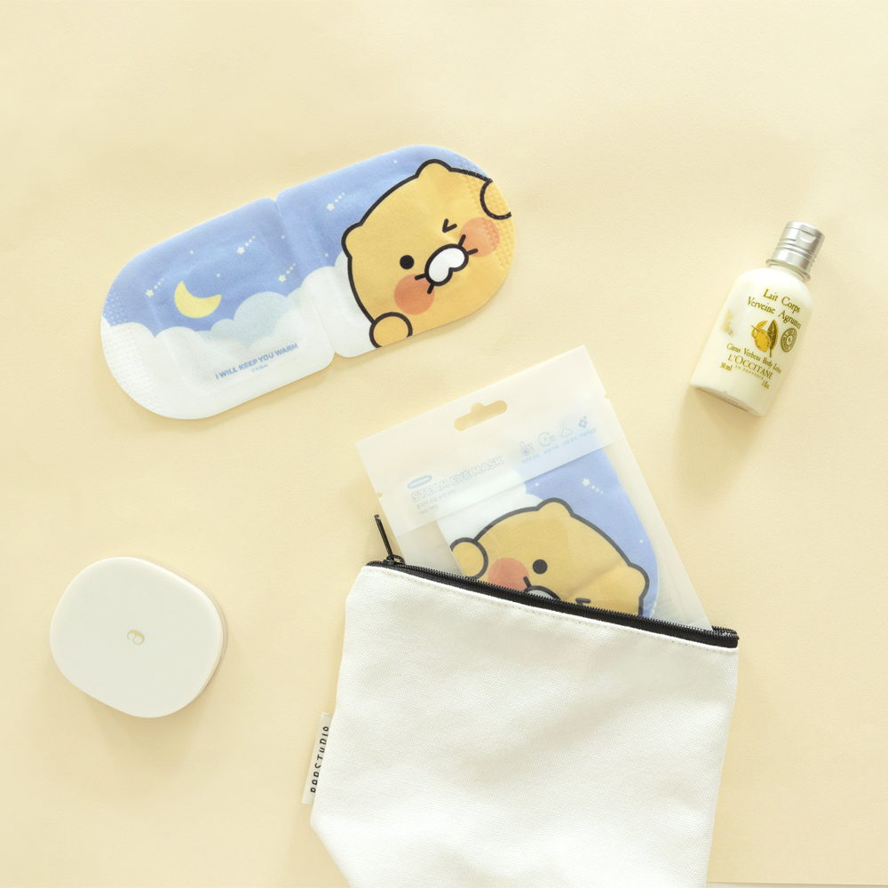 카카오프렌즈 꿀잠 스팀 온열 수면안대 30매세트 아이마스크 춘식이 - 상세 이미지 3