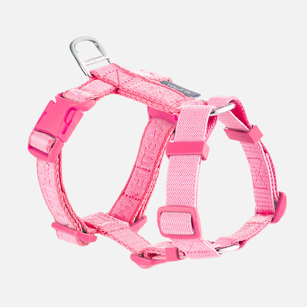 마이플러피 강아지 탄성 하네스 가슴줄 충격방지 H형 핏밴드 이미지 3