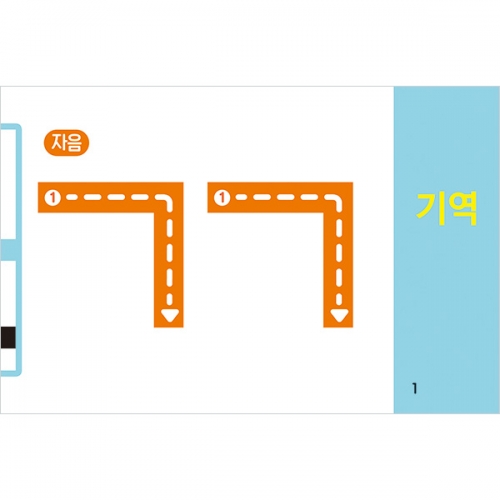 듣고 말하고 쓰면서 떼는 사운드 한글 카드 240 - 상세 이미지 2