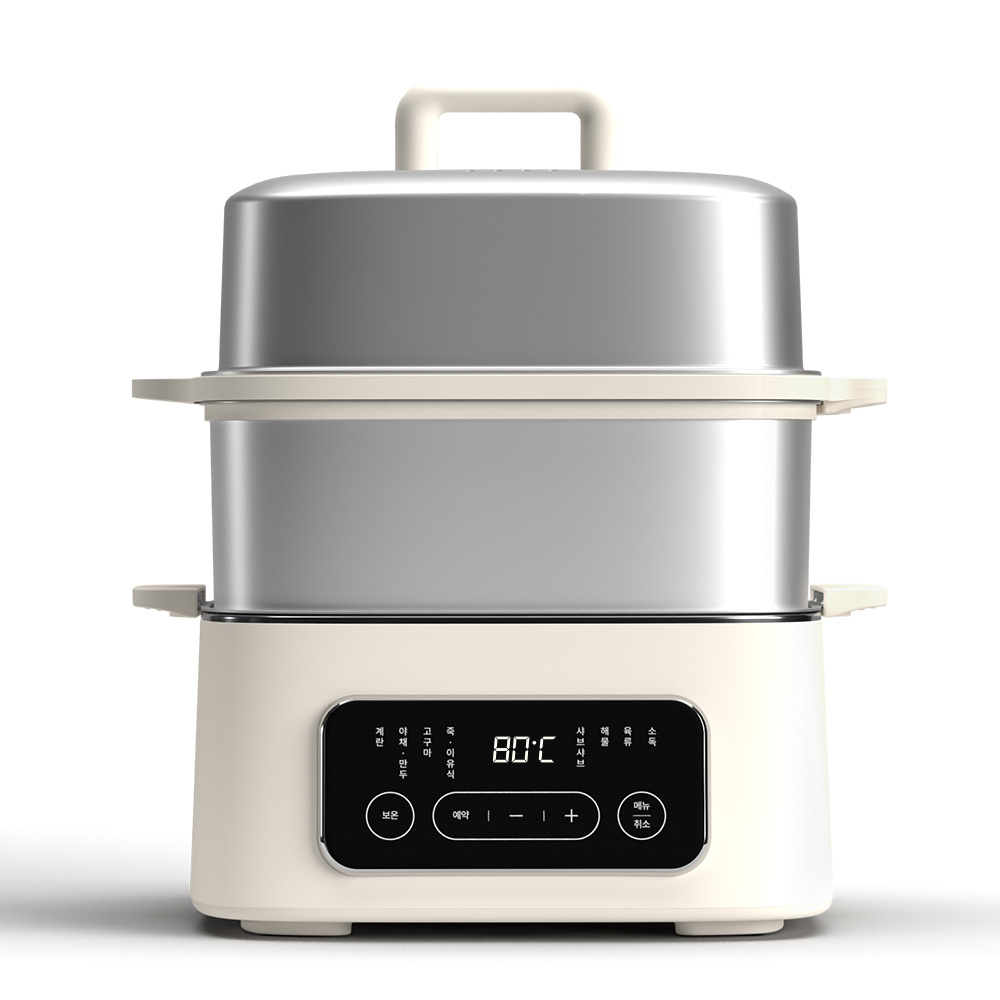 보아르 다이닝 스텐 만능 전기 찜기 스팀 고구마 만두 계란 호빵 달걀 삶는기계