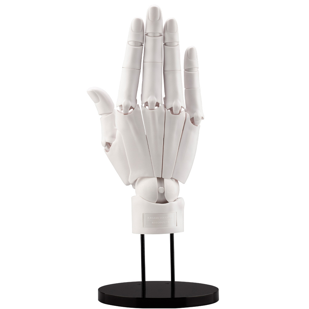 코토부키야 Kotobukiya 핸드모델 1대1 손 모델 모형 스케일 R 화이트 - 메인 이미지