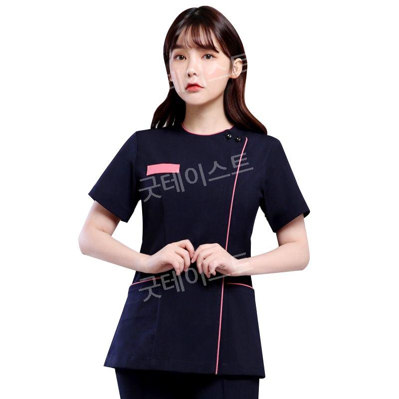 미용실 마사지샵 뷰티샵 반영구 근무복 유니폼 에스테틱 미용사 치과 약국 간호사 - 상세 이미지 5