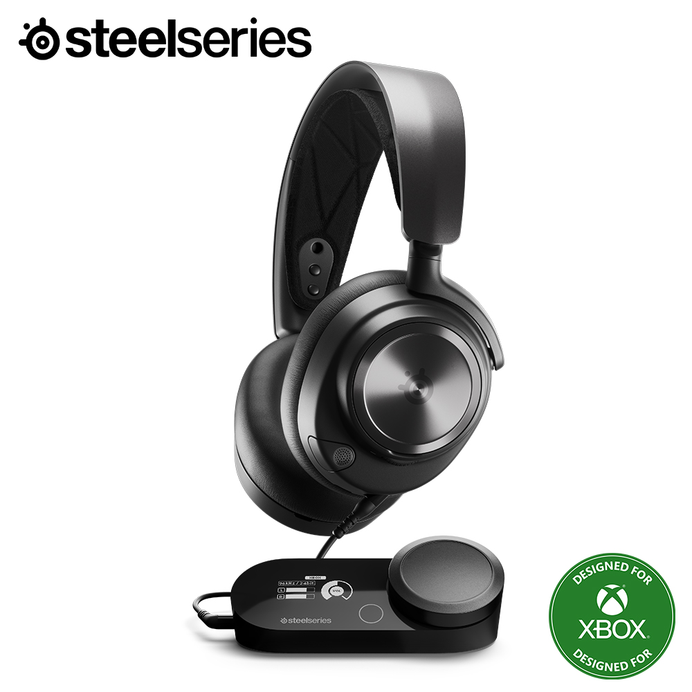 스틸시리즈 Arctis Nova Pro X 유선 게이밍 헤드셋 블랙 - 상품 이미지