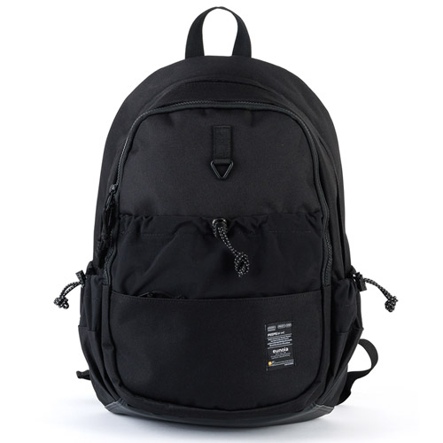 PEEPS blend string pocket backpack(black) 남자 유스백팩 - 상품 이미지