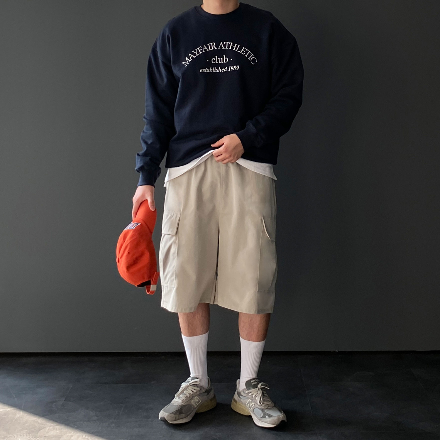 카고반바지 남자버뮤다팬츠 6부 나일론반바지 벌룬팬츠 - 상세 이미지 3