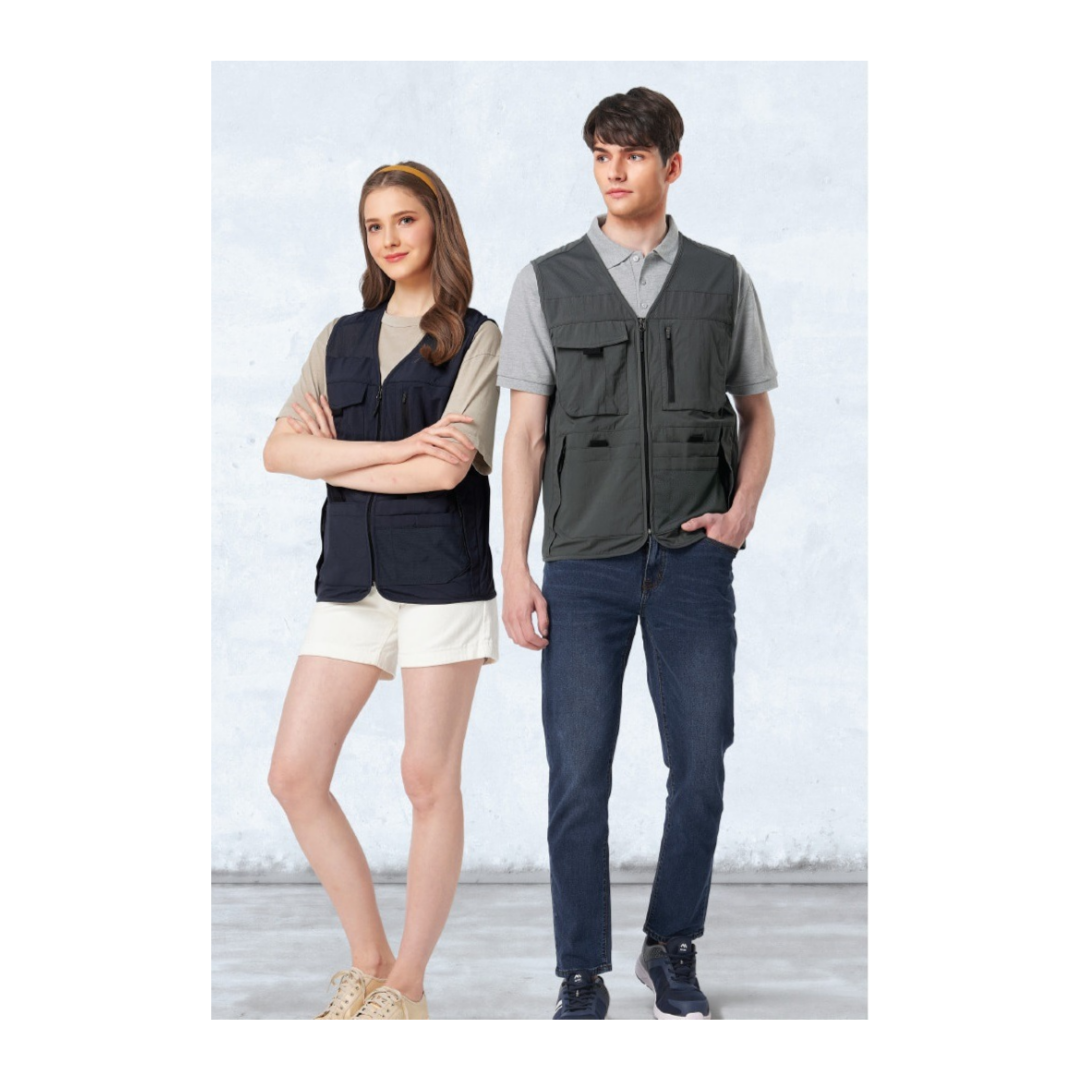 마크 MK-291 292 마트 작업 메쉬 조끼 단체 현장 근무복 배달 작업 라이더 조끼 - 상세 이미지 2