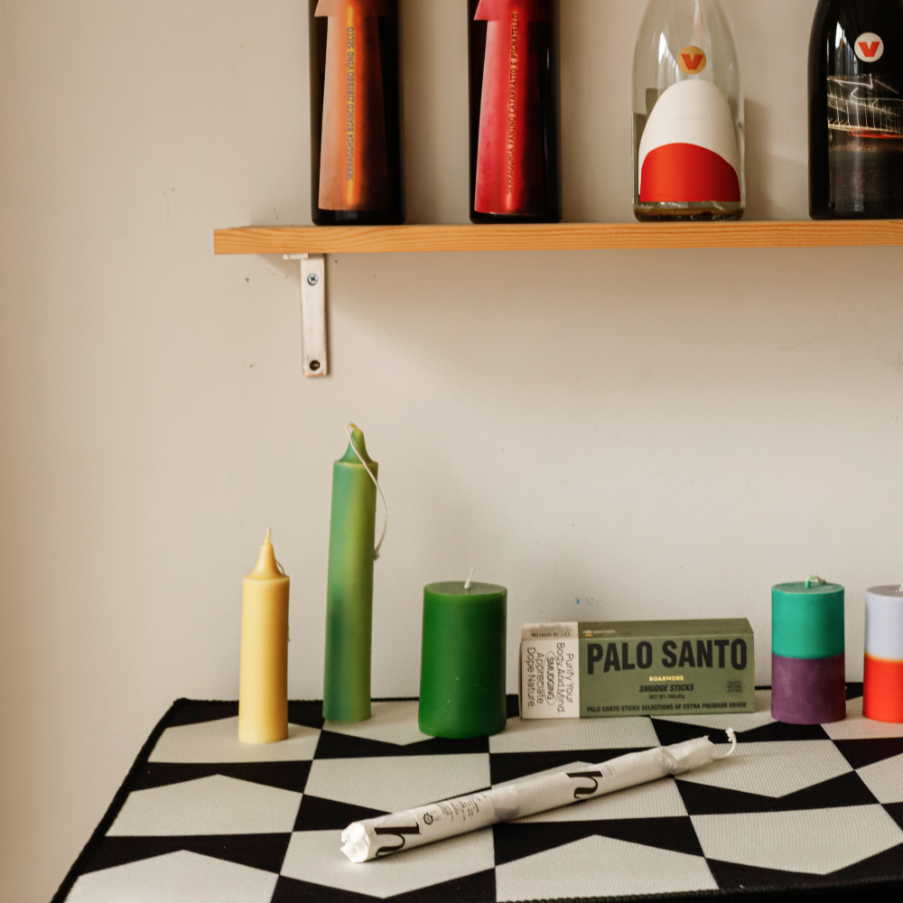 [에모프] 비비 체커보드 도어매트 주방 발매트 현관러그 50x70