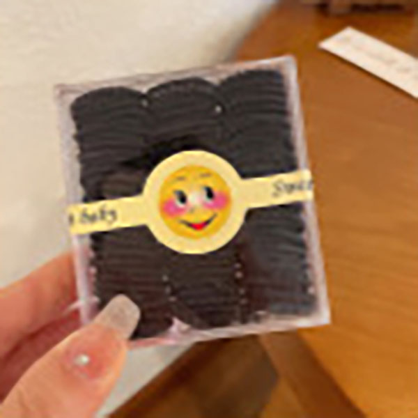 안아픈머리끈 매듭없는머리끈 대용량 100p - 상세 이미지 4