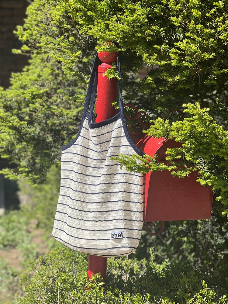 여름 보부상 뜨개 그물 네트백 숄더 니트가방