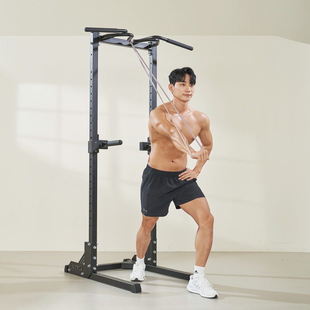 스포틀러 풀업밴드 1단계 턱걸이 철봉 근력 튜빙 라텍스 운동 스포츠 헬스 탄력 고무밴드