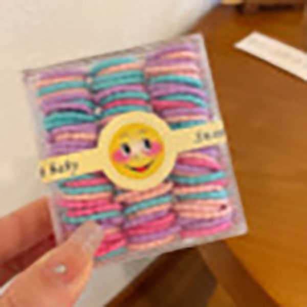 안아픈머리끈 매듭없는머리끈 대용량 100p - 상세 이미지 3
